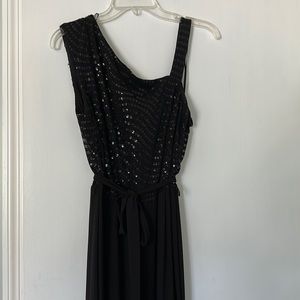Sequin black jumpsuit
